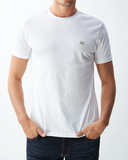 WHITE COTTON TEE