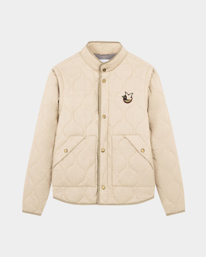 PLUMAS CON FORRO CONVERTIBLE EN BEIGE