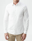 CAMISA DE ALGODÓN PREMIUM EN BLANCO