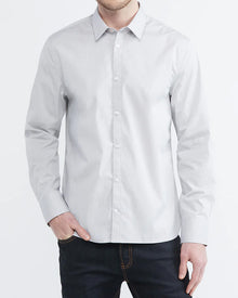 SLIM FIT COOLMAX SHIRT IN GRAY