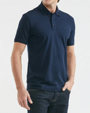 SLIM FIT ICONIC POLO IN NAVY