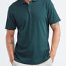 CLASSIC FIT JERSEY COTTON POLO IN GREEN