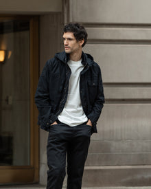 PARKA JACKET IN BLACK