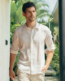 KHAKI LINEN SHIRT