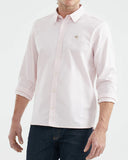 PALE PINK COTTON SHIRT