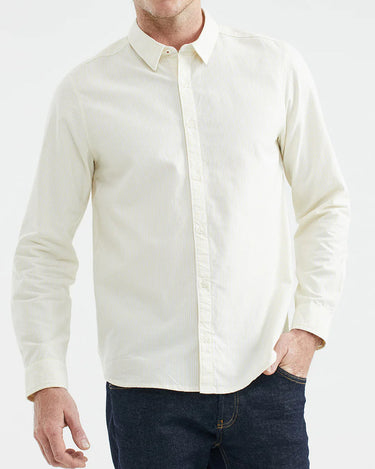 PALE YELLOW COTTON SHIRT