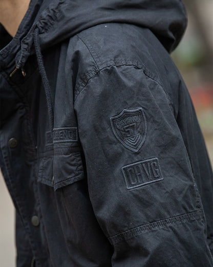 PARKA JACKET IN BLACK