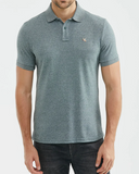 SLIM FIT ICONIC POLO IN MARBLE GREEN