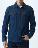 CHEMISE EN JEAN INDIGO