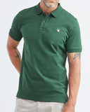 SLIM FIT STRETCH POLO IN LIGHT GREEN