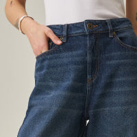 Women´s Wide Leg Jeans - Blue