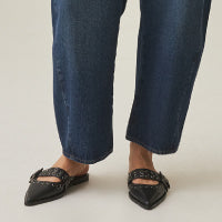 Women´s Wide Leg Jeans - Blue