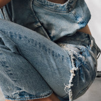 Women's Bootcut Jeans - Blue