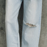 Women's Relaxed Fit Jeans - Blue