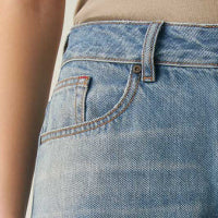 Women´s Heritage Wide Leg Jeans - Blue