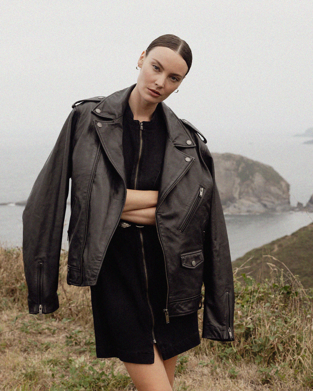 【値下げ中】 CHEVIGNON leather jacket Leather jacket Chevignon Brown size L International in