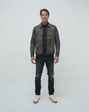 BLOUSON BIKE JACKET IN CHARCOAL