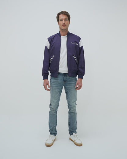 TENNIS TEDDY JACKET IN NAVY