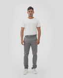 REGULAR FIT CHINOS IN GRAY