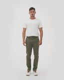 SLIM FIT CHINOS IN GREEN