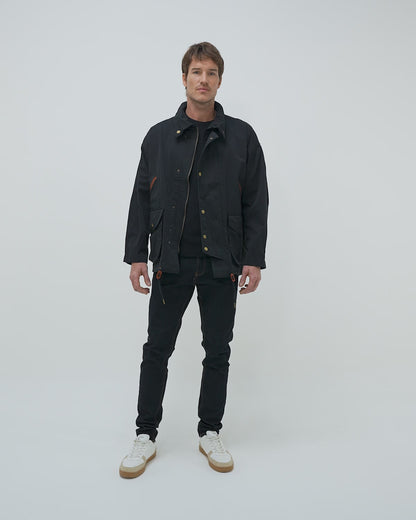PARKA JACKET IN NAVY