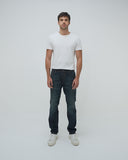 RELAXED FIT HIGH-RISE JEANS IN ULTRA DARK WASH